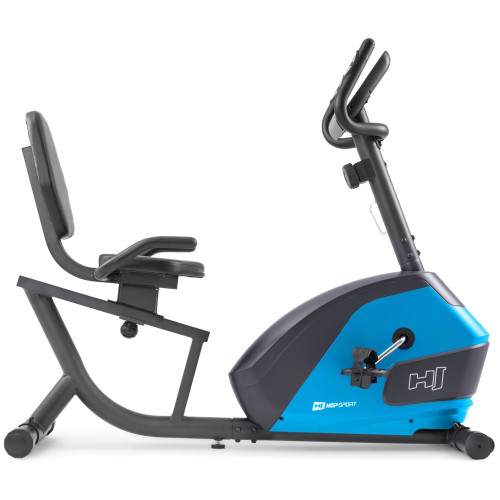 Велотренажер  Hop-Sport HS-035L Solo Blue - фото №2